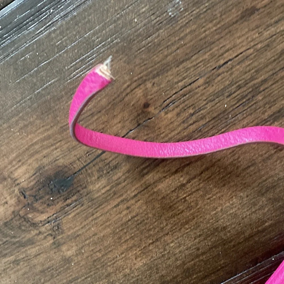 Ralph Lauren RLL Littlebury Tote Bag Rose Pink Gold - Picture 9 of 11